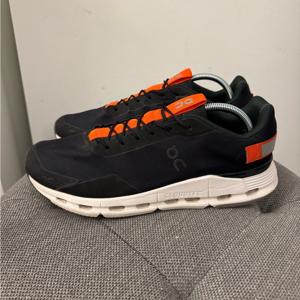 On CloudNova Black Mens Size 11 Running On Cloud Nova Sneakers Shoes